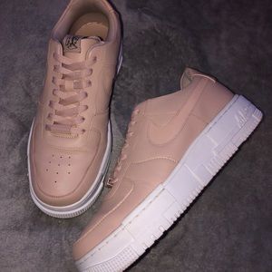 Nike - Air Force 1 Pixel unisex beige, white Sneakers, Shoes
